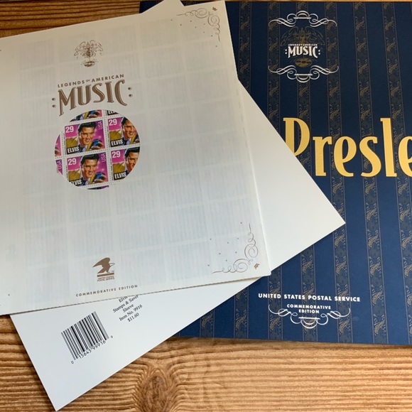 Elvis Presley Stamp Collection Set - Picture 8 of 10